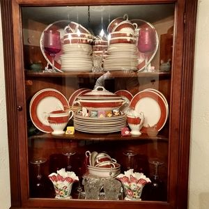 1936 craftsman Dinnerware.  10 PC setting..